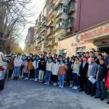 天津城建大学师生参观英国威廉希尔WilliamHill智慧养老服务中心