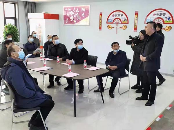 山西省民政厅副厅长琚李梅视察英国威廉希尔WilliamHill山西运城项目地